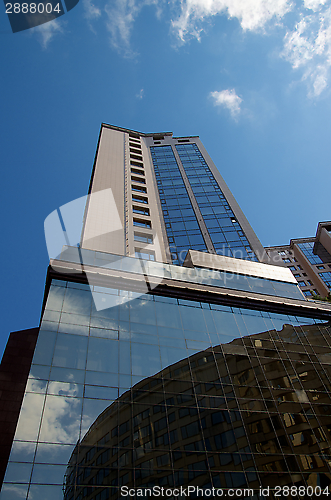 Image of Mirrored Modern Buildings