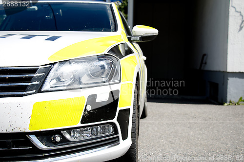 Image of Norwegian Police Car