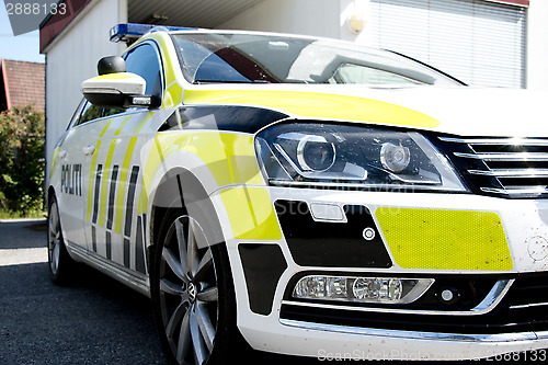 Image of Norwegian Police Car