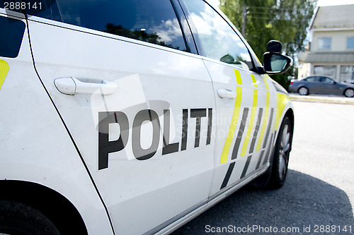 Image of Norwegian Police Car