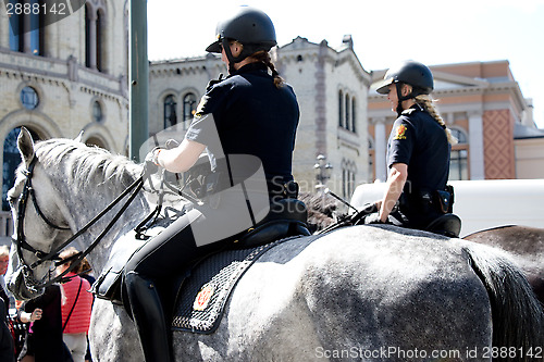 Image of Riding Police Guard