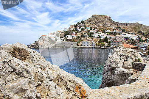 Image of Hydra island in Greece