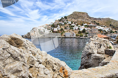 Image of Hydra island in Greece