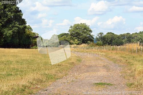 Image of Wide footpath leads into the distance 