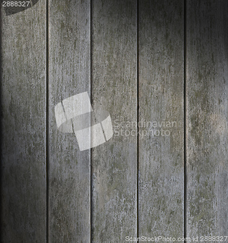 Image of Weathered Gray Vertical Wood Lit Diagonally