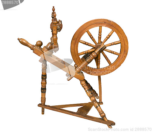 Image of Antique Spinning Wheel