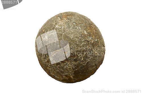 Image of Old Cannonball against White