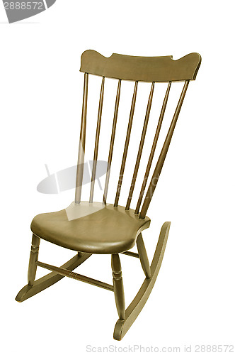 Image of Vintage Antique Rocking Chair