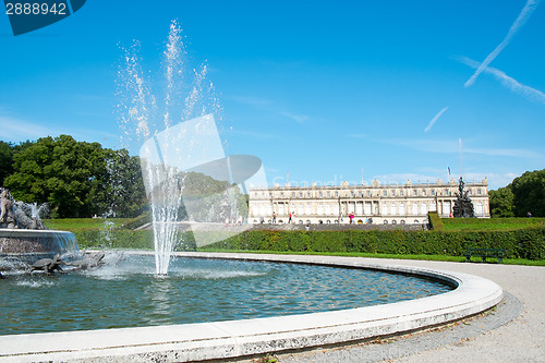 Image of fountain at Herrenchiemsee