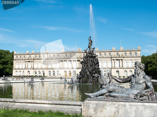 Image of fountain at Herrenchiemsee