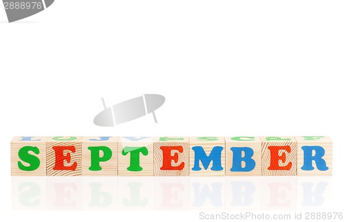 Image of Word september