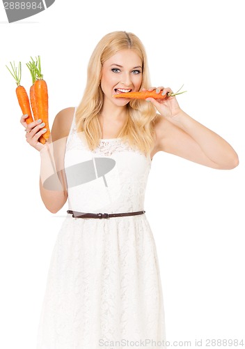 Image of Woman with vegetables