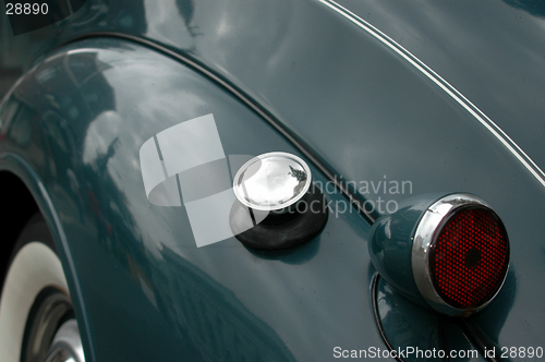 Image of antique car detail