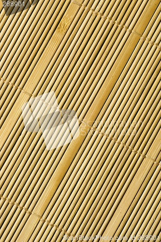 Image of Bamboo mat texture

