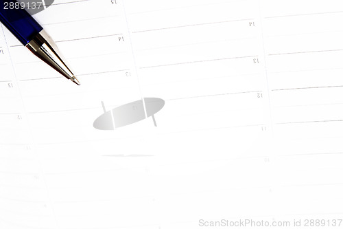 Image of Color pencil and agenda