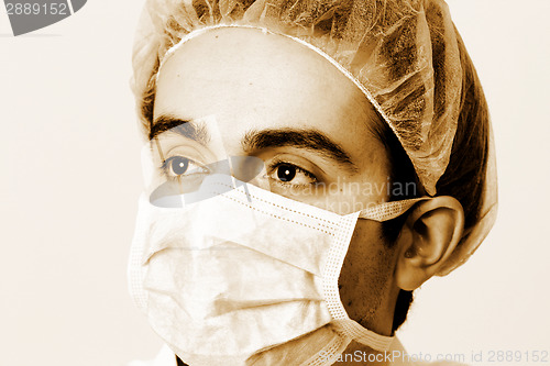 Image of Portrait of a young doctor.