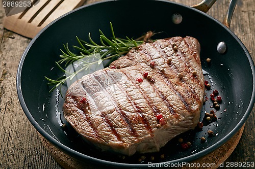 Image of grilled beef steak