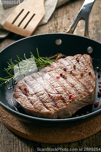 Image of grilled beef steak