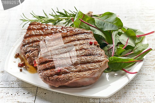 Image of grilled beef steak