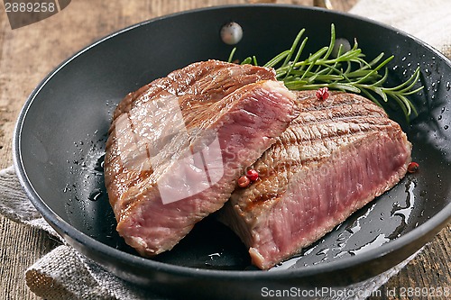 Image of grilled beef steak