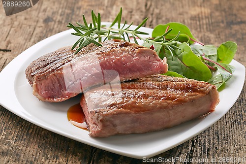 Image of grilled beef steak