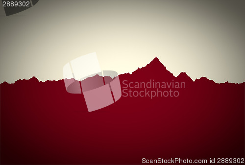 Image of Retro look Mountain