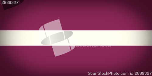 Image of Retro look Latvian flag of Latvia