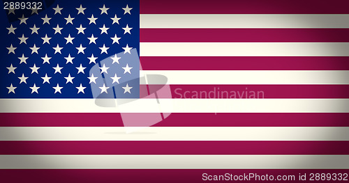 Image of Retro look Flag of the USA