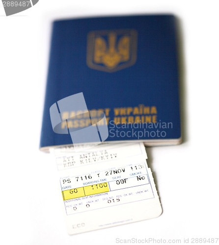 Image of  air ticket