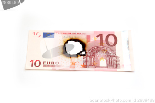 Image of ten euro bill 