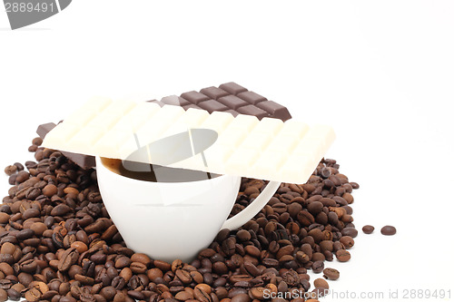 Image of cup with coffee
