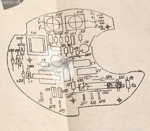 Image of schematic drawing