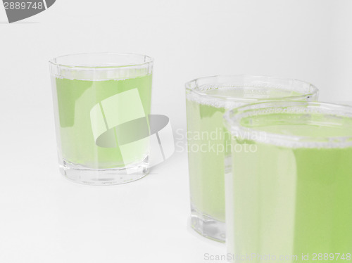 Image of Green apple juice