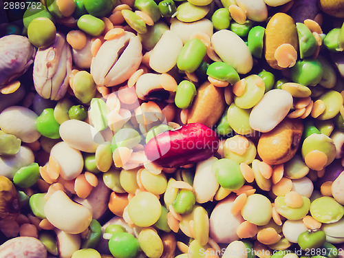 Image of Retro look Beans salad