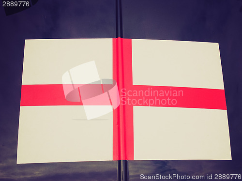 Image of Retro look England flag