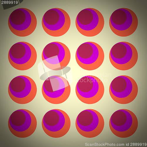 Image of Retro look Sixties background