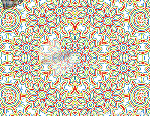 Image of Background with abstract bright color pattern