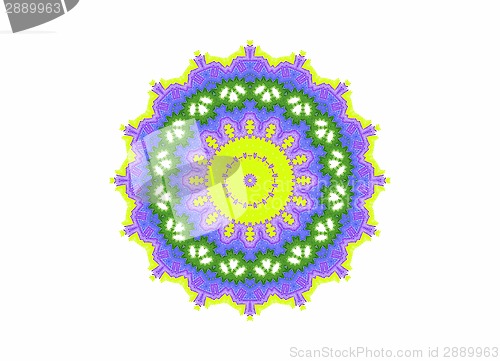 Image of Abstract bright color shape