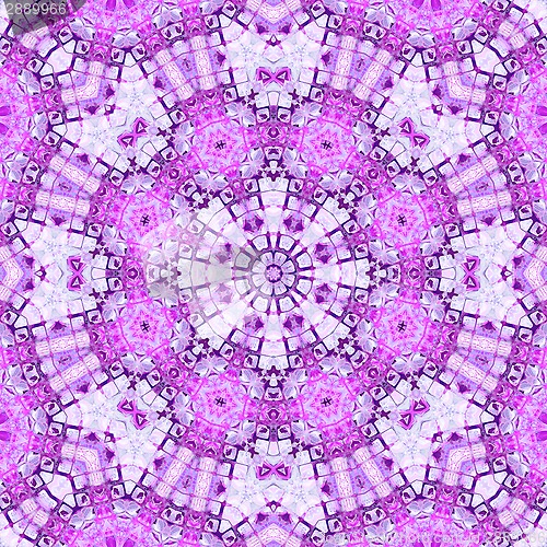 Image of Bright abstract concentric pattern