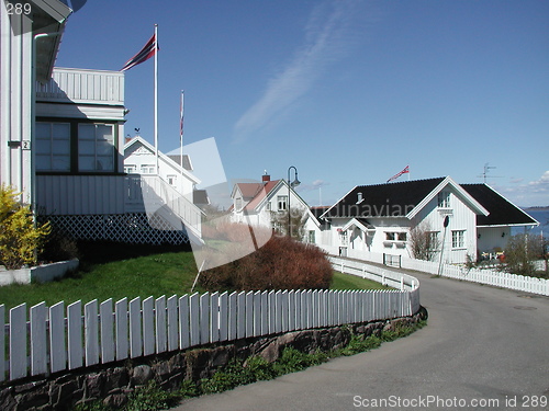 Image of Small Norwegian Town of Åsgårdstrand