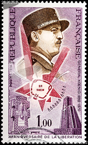 Image of General Koenig Stamp