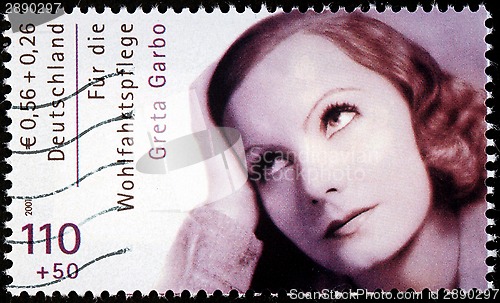 Image of Greta Garbo Stamp