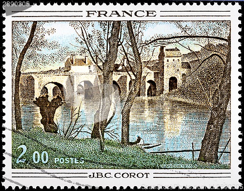 Image of Corot Stamp