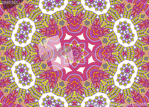 Image of Bright abstract pattern