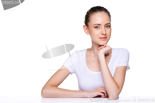 Image of Beauty girl portrait