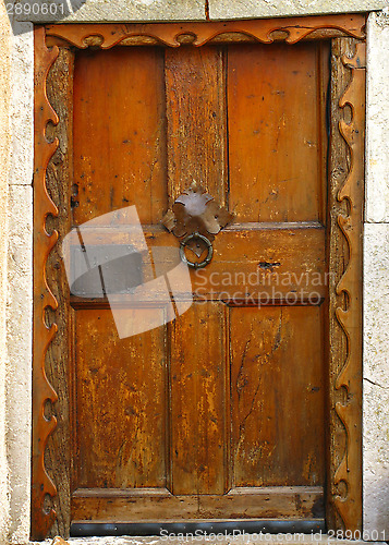 Image of Old wooden door