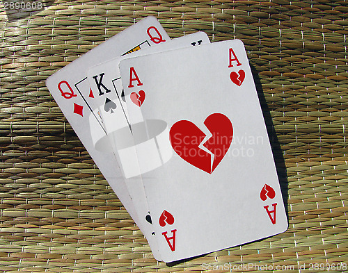 Image of Broken heart card