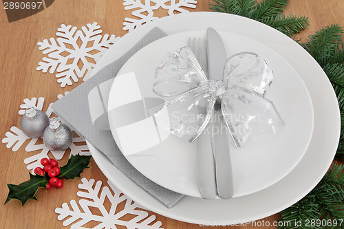 Image of Christmas Dinner Setting