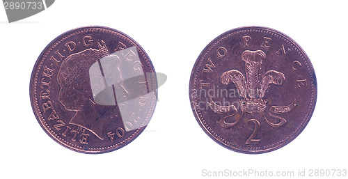 Image of British two pence