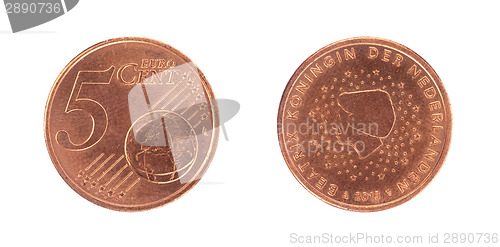 Image of 5 euro cent coin